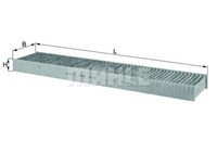 Cabin Air Filter-X Mahle LAK 371 Cabin Air Filter-X Mahle LAK 371
