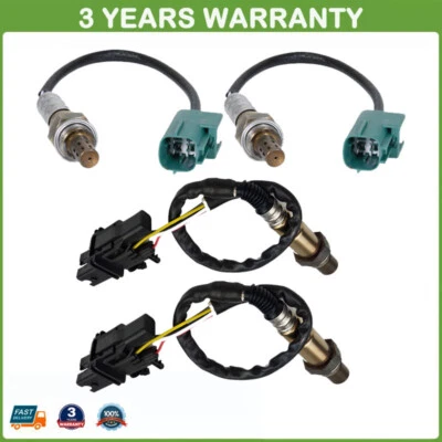 Sensor de oxígeno superior + inferior 4 piezas para Nissan Máxima Murano Quest 2004-2006 3,5 L V6 Foto 1 de 4