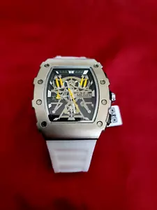 ⚡️ NEW IN BOX Analog Men's Waterproof Luminous Chronograph Wristwatch (white) - Picture 1 of 3