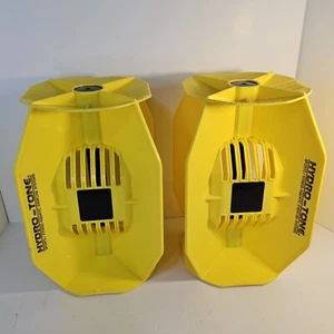 Hydro Tone Theraquatics Exercise Water Dumbbells Pair System 1 Hydro Bell Yellow - Picture 1 of 6