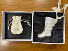 PANDORA Christmas 2012 Ornament White Shoe, Stocking boot in original Box 