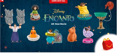 McDONALD'S Encanto Disney's 2021 Happy Food Toys o Set Foto 1 de 2