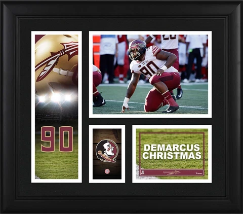 Demarcus Christmas Florida State Seminoles Framed 15x17 Collage Cover
