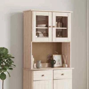 Dresser Top ALTA 30.3"x11.8"x36.2" Solid Wood Pine vidaXL - Picture 1 of 9