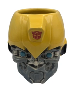 Transformers Bumblebee X Tazza Grande 3D Ceramica 2012 Universal Studios Usato in ottime condizioni - Foto 1 di 10