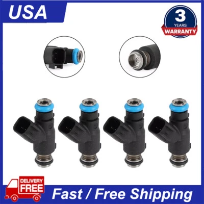 Inyector de combustible nuevo 4 piezas para Chevrolet Aveo 2007-2017 y Aveo5 2007 2008 1,6 L L4 EE. UU. Foto 1 de 4