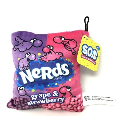 S.O.S. Snack On Snacks Series 1 Nerds Candy Plush Toy 5” NEW - Image 1 of 4