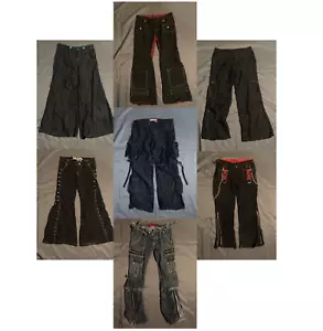 Verschiedene Vintage Y2K Alternative Rave Parachute Cargo Hosen - Bild 1 von 62