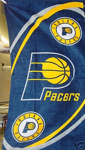 NBA Indiana Pacers Beach Towel, NEW Cover
