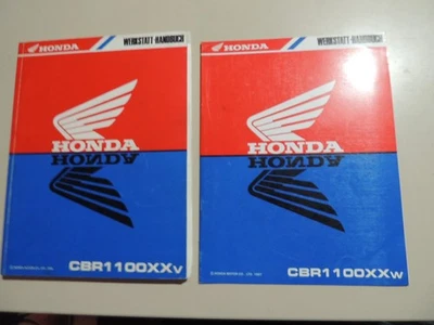 Honda CBR 1100 XX BlackBird SC35 1997-1998 Reparatur Wartung Werkstatthandbuch - Bild 1 von 4