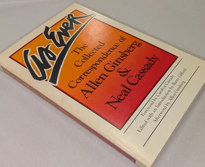 SIGNED ALLEN GINSBERG As Ever Collected Correspondence Neal Cassady 1977 1st Ed - Image 1 of 4