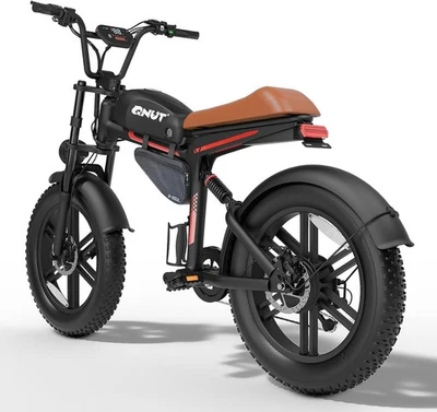 ebike 20inch Electric Bicycle 48V 18AH Battery Fat Tire Electric Bikes for Adult - Image 1 of 4