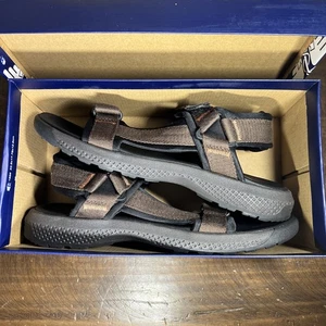 Men's Dockers Zander Sandals Brown & Black Size 13 - Picture 1 of 5