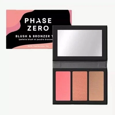 Phase Zero Makeup Blush & Bronzer Trio (MSRP:$42) 3 In 1 - Image 1 of 4
