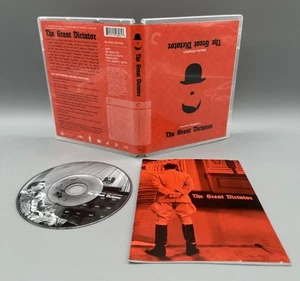 The Great Dictator Blu-Ray Charlie Chaplin 1940 Criterion Collection Booklet - Imagen 1 de 5