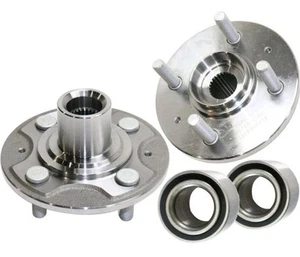 Pair Front Wheel Hub Bearing Repair Kit For 2001 2002 2003 2004 2005 Honda Civic - Picture 1 of 5