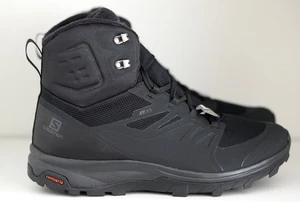 Stivali da neve Salomon OUTblast TS CSWP uomo US 9,5/EU 43 1/3 nero 409223 - Foto 1 di 6