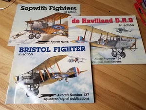 Squadron Signal Biplanes in Action Sopwith De Havilland Bristol  SC - Picture 1 of 1