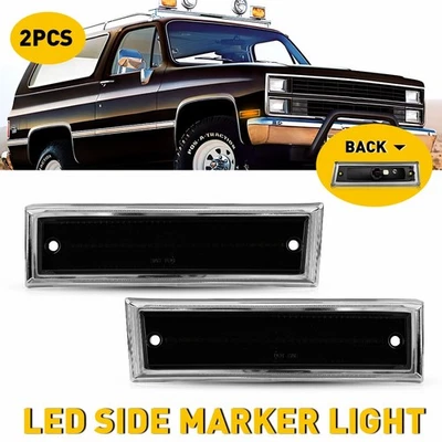 Tira de luces LED delanteras laterales Fit K5 Chevrolet, GMC Suburban K5 R1500 C1500 Foto 1 de 4