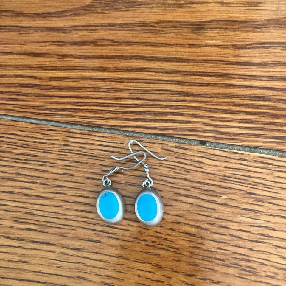 Turquoise Pierced Earrings - Image 1 of 1