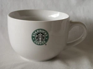 Starbucks 35oz Mermaid Logo Coffee Mug 2007 Oversized Ceramic Cup Soup Bowl - Picture 1 of 6