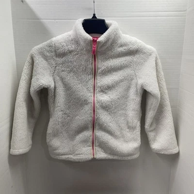 Chaqueta Carter’s Fleece Cremallera Completa Niñas 6x Marfil Escuela Clásica Exterior Foto 1 de 4
