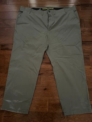 Lee Mens Khaki Extreme Comfort Straight Fit Pants Stretch Size 50X30 NWOT - Image 1 of 4
