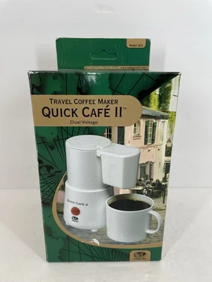VTG Quick Cafe Portable Coffee Maker Model QC2 Single Cup Maker Voltage Valet - Image 1 of 4