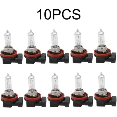 10pcs H11 12V/55W Super Bright Ultra White Fog Halogen Bulb Car Head Light-Lamp - Image 1 of 4