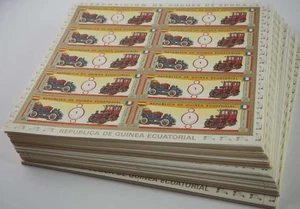 1976 Äquatorial-Guinea; 200 Serien Autos, **/MNH, MiNr. 877/83, ME 700,- - Imagen 1 de 8