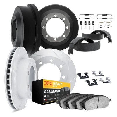 For GMC K25 Suburban 76-78 Brake Kit DFC Slotted Front & Rear Brake Kit w Heavy — 第 1/3 张图片