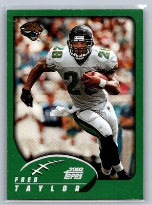 Fred Taylor 2002 Topps Jacksonville Jaguars #45 - Image 1 of 2