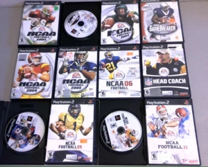 Sony PlayStation 2 PS2 Games With Cases x12 Football NFL NCAA NCAA Football 11 - Picture 1 of 1