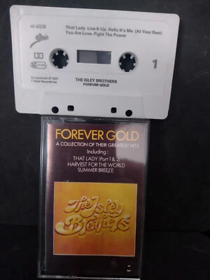 THE ISLEY BROTHERS-FOREVER GOLD.UK EPIC LABEL AUDIO CASSETTE TAPE.FUNK/SOUL - Image 1 of 2