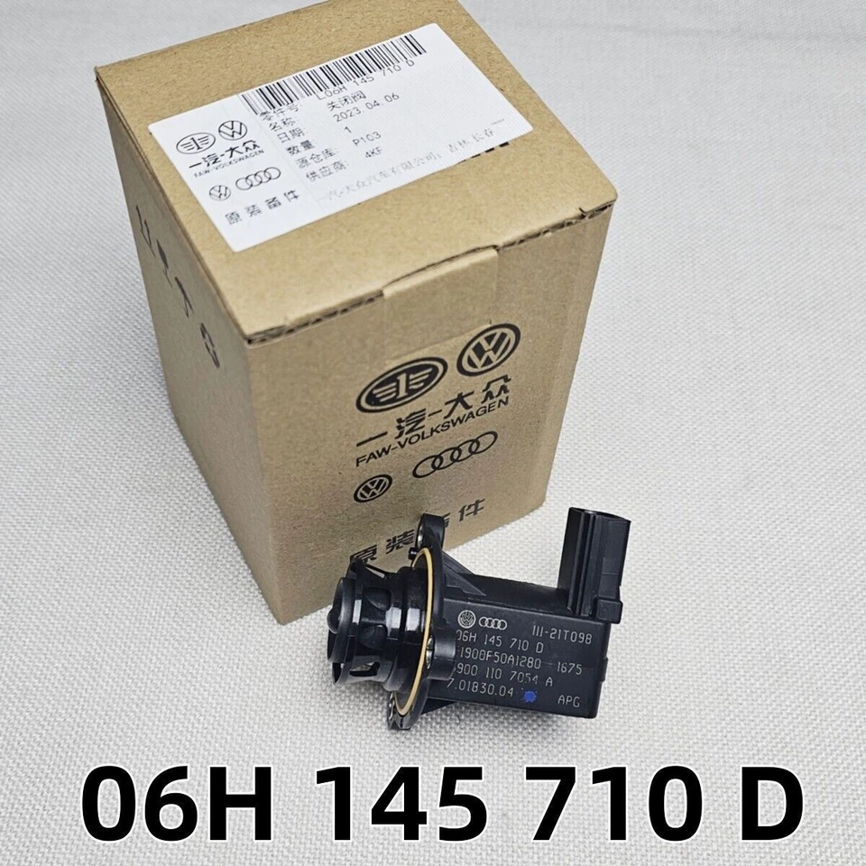 OEM For Audi A3 VW TT Jetta Turbocharge Diverter Cut Off Bypass valve 06H145710D - Image 1 of 4