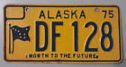 🐾 1975 ALASKA "PASSENGER" LICENSE PLATE (DF-128)