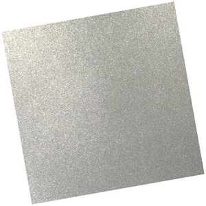 Silver Glitter Cardstock 10 Sheets 300gsm 12"x12" Crafts & Card Making - Picture 1 of 6