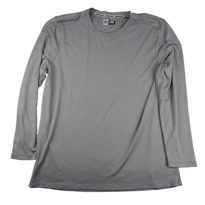 Camiseta RBX Performance Activewear Para Hombre XXL 2XL Gris Manga Larga Gimnasio Entrenamiento Foto 1 de 4