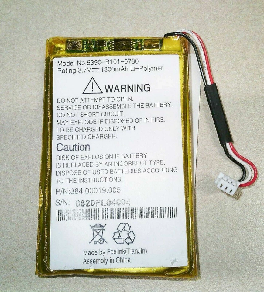 Batería de repuesto OEM para Magellan Roadmate 1400 1412 1430 1445 3,7 V 1300 mAh Foto 1 de 1