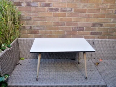 1960's Formica Coffee table with dancett legs - Image 1 of 3