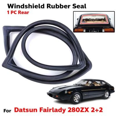 For Nissan Datsun Fairlady 280ZX 2+2 Windshield Rubber Seal Weatherstrip Rear Foto 1 de 4