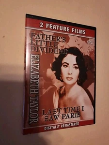 Father's Little Dividend & Last Time I Saw Paris - Elizabeth Taylor / DVD #918 - Picture 1 of 1