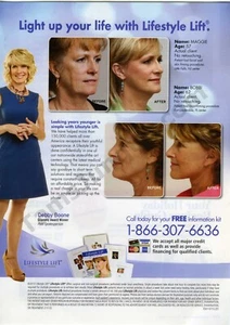 2013 Lifestyle Lift Face Neck Debbie Boone Old PRINT AD Frame It Gift It (3717) - Picture 1 of 1