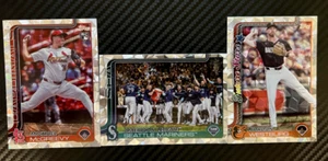 Inserto in lamina diamantata Topps serie 1 2025 completa il tuo set, scegli le tue carte - Foto 1 di 1