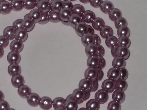 4MM POWDER ROSE PEARL ROUND SPACER BEADS FOR FASHION JEWERLY MAKING 100 PIECES - Picture 1 of 5