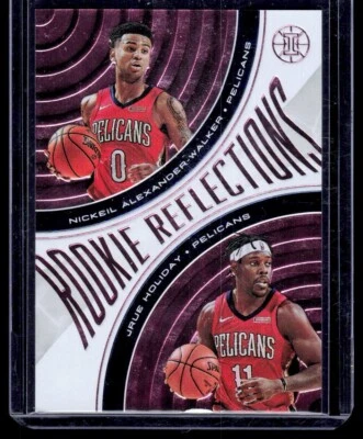 2019-20 Panini Illusions Rookie Pink Nickeil Alexander-Walker/Jrue Holiday /25 - Image 1 of 2