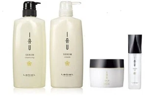 Lebel IAU Serum Cleansing 600ml & Cream 600ml & Mask 170 g & Oil 100 ml - Picture 1 of 3
