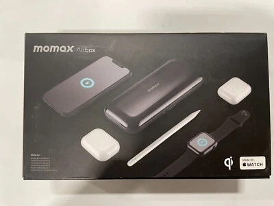 Banco de alimentación inalámbrico multifuncional Momax AirBox  Foto 1 de 2