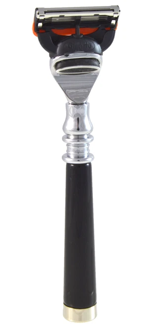 Dr. Dittmar edel Mach3 Rasierer echt Sheshamholz Gillette Nassrasur Germany