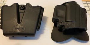  SPRNGFIELD ARMORY NEW XD45 CALIBRE PANCAKE  HOLSTER WITH DOUBLE MAGAZINE HOLDER - Picture 1 of 2
